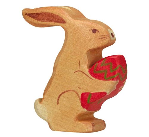 Holztiger Easter Bunny Sitting 80104