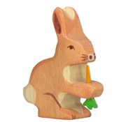 Holztiger Hare with Carrot 80102