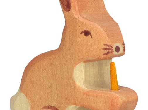 Holztiger Haas met Wortel 80102