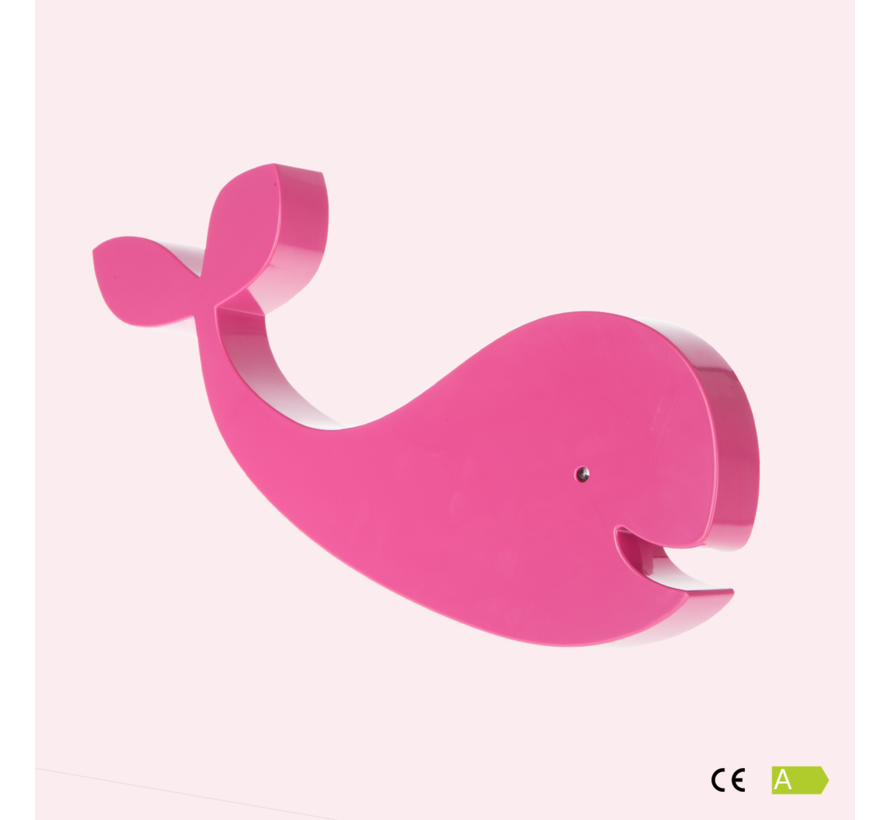 Wandlamp Eddy Walvis Roze