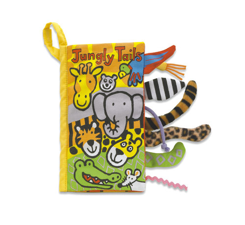 Jellycat Knisperboek Staartenboek Jungly Tails