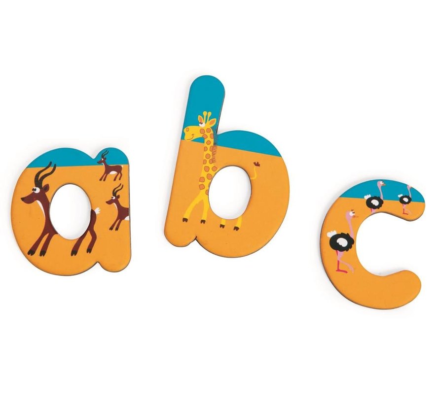 Letters Magnetisch ABC Safari