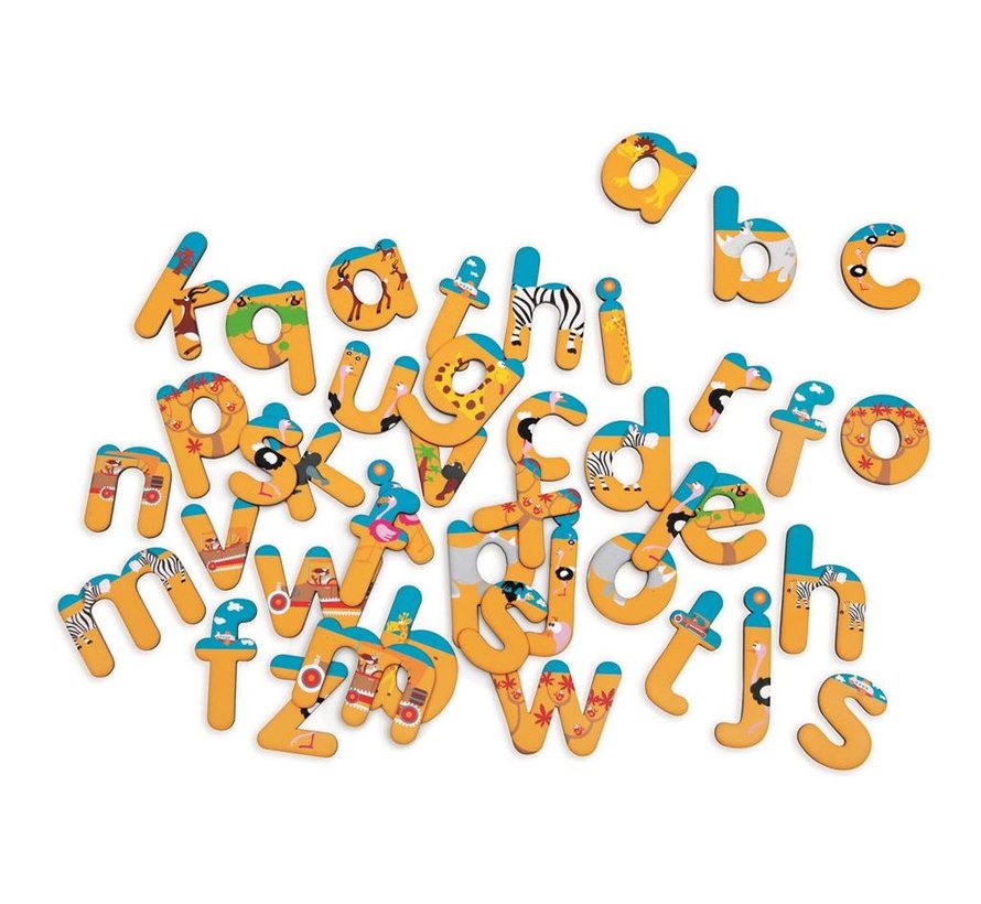 Letters Magnetisch ABC Safari