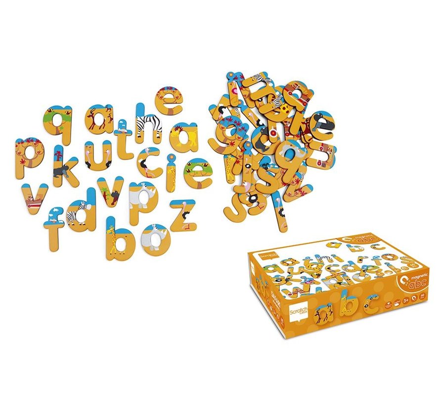 Letters Magnetisch ABC Safari