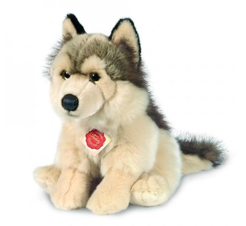 Hermann Teddy Stuffed Animal Wolf