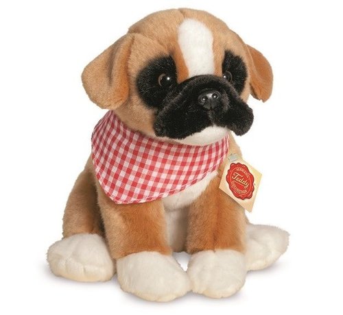 Hermann Teddy Stuffed Animal Dog Boxer Puppy