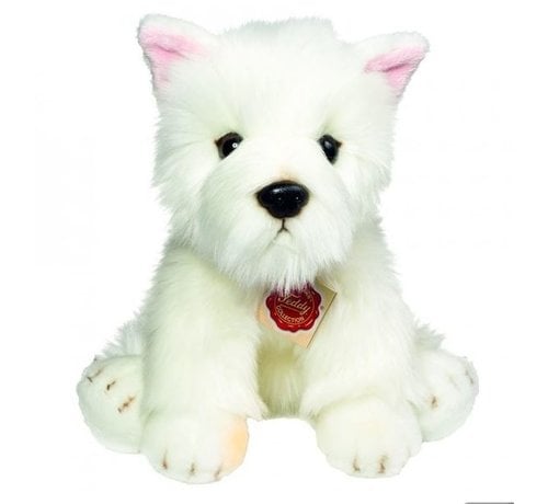 Hermann Teddy Knuffel Hond West Highland Terrier