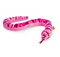 Stuffed Animal Snake Pink