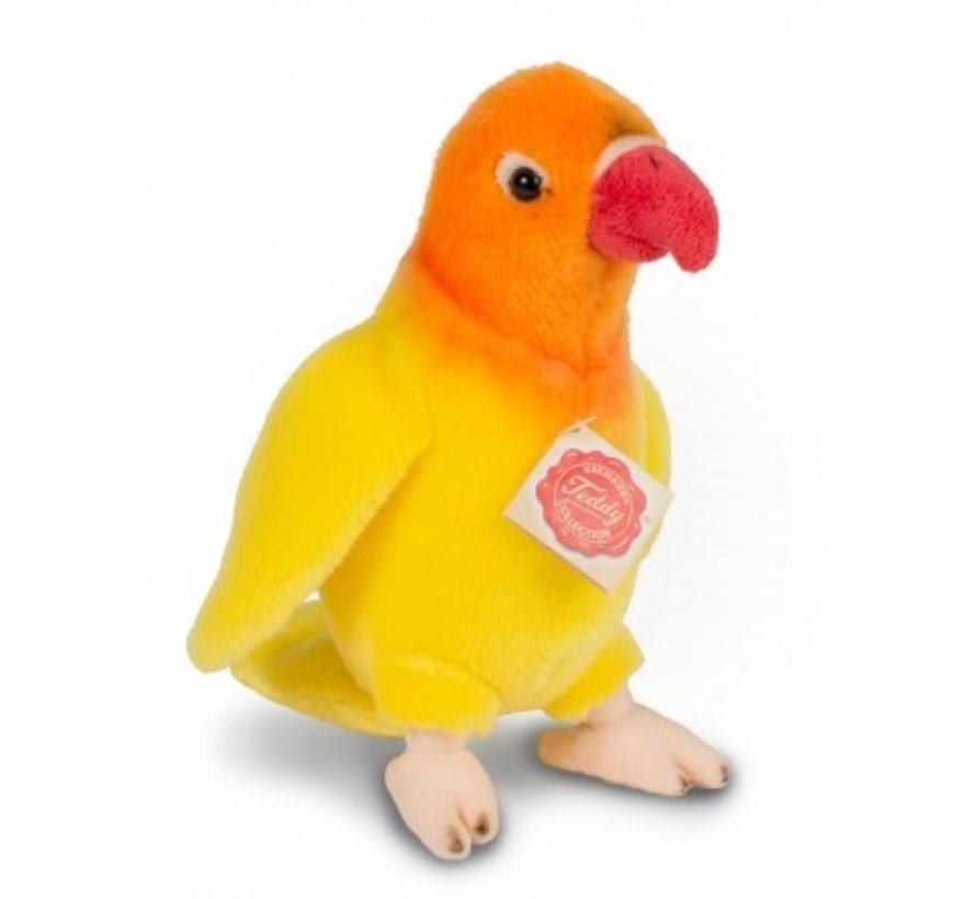 Stuffed Animal Budgerigar Lutino