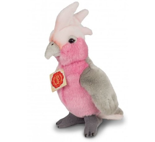 Hermann Teddy Stuffed Animal Pink Cockatoo