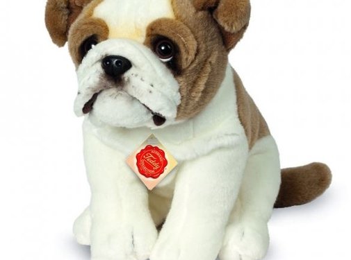 Hermann Teddy Knuffel Hond Engelse Bulldog