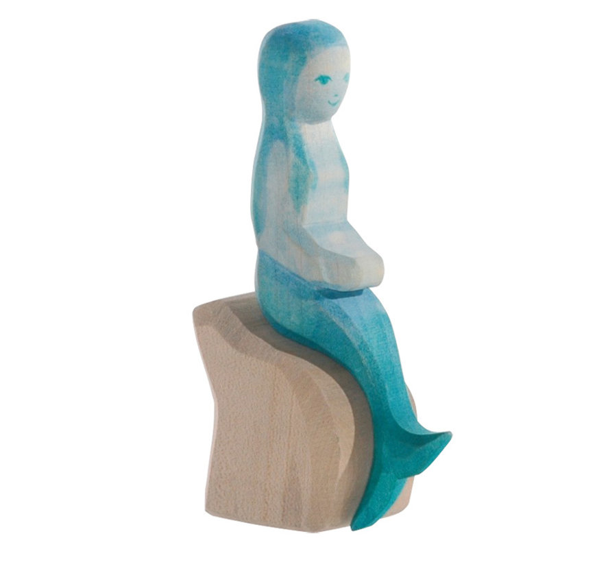 Mermaid Sitting on Rock 2-pcs 24000