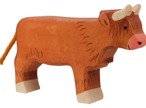 Holztiger Koe Schotse Hooglander 80556