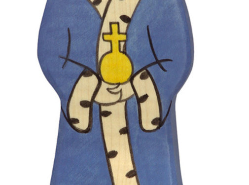 Holztiger Koning Blauw 80237