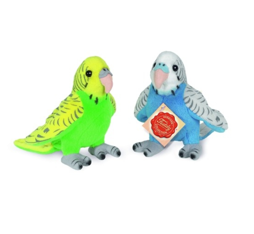 Stuffed Animal Parakeet Set 2-pcs