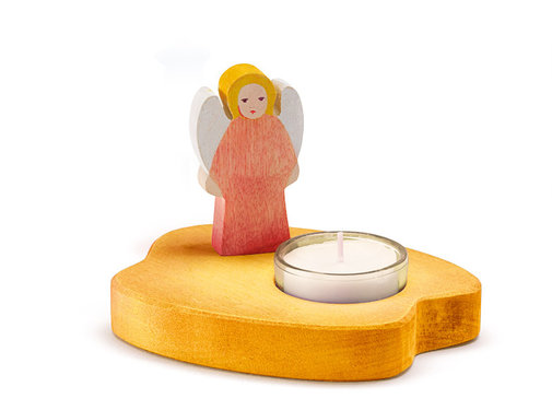 Ostheimer Tealight with Angel Red 5530283