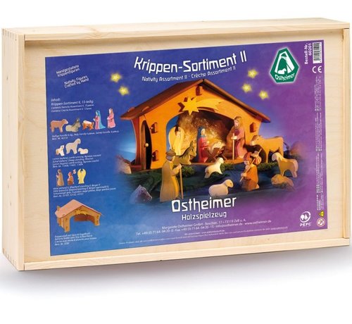 Ostheimer Nativity Scene II Complete Set 13-pcs 60201