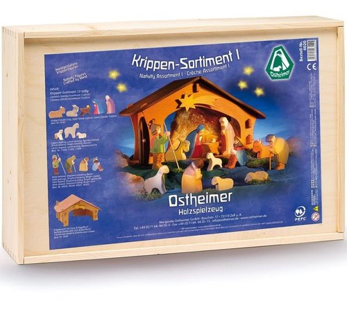 Ostheimer Kerststal I Complete Set 13-delig 6020