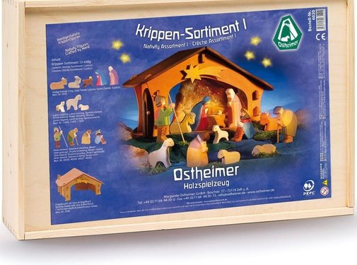 Ostheimer Nativity Scene I Complete Set 13-pcs 6020