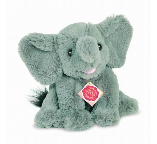 Hermann Teddy Cuddly Animal Elephant Sitting