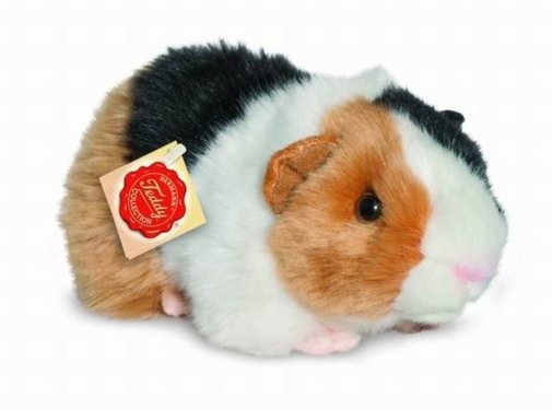 Hermann Teddy Stuffed Animal Guinea Pig 3-colored