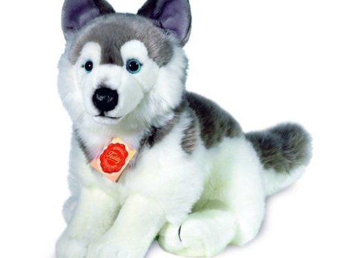 Hermann Teddy Knuffel Hond Husky