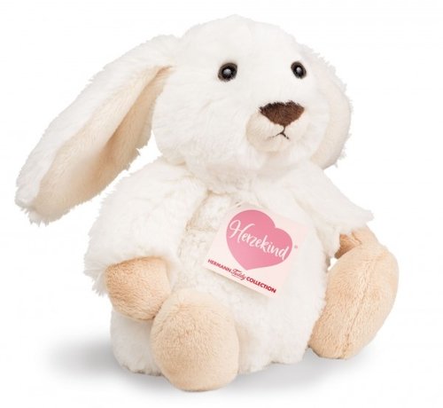 Hermann Teddy Stuffed Animal Rabbit Poppi White