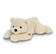 Hermann Teddy Stuffed Animal Polar Bear Lying Down