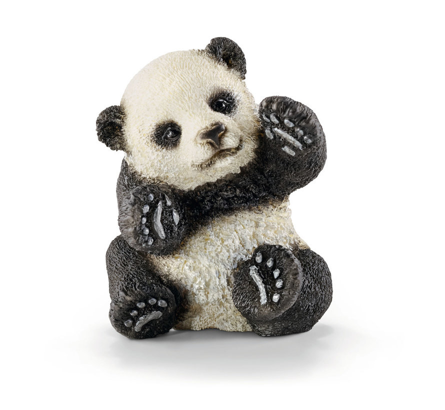 Panda cub, playing 14734