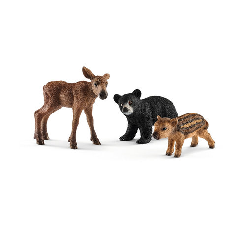 Schleich Forest animal babies 41457