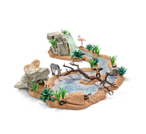 Schleich Speelset Groot Avontuur Wasplaats 42321