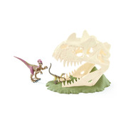 Schleich Grote Schedelvalstrik Met Velociraptor 42348