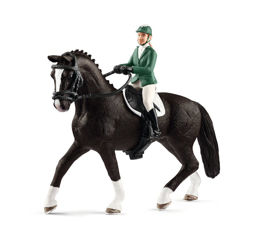 Springruiter Amazone met Paard 42358