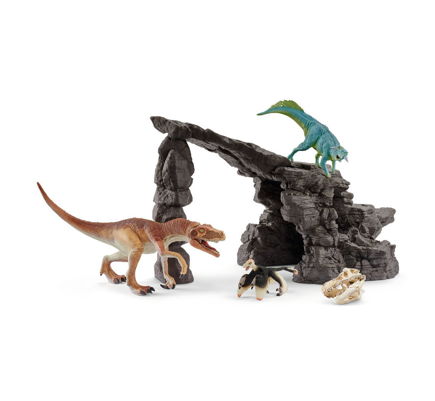 Dino set with cave 41461