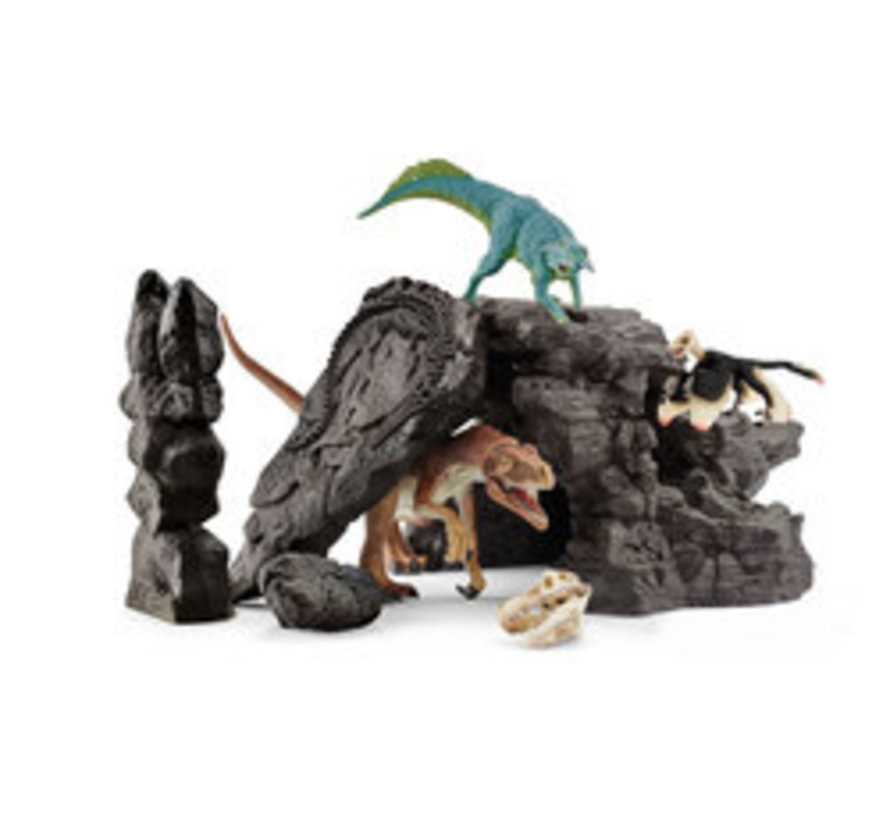 Dino set with cave 41461