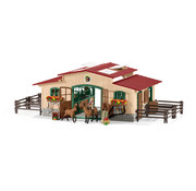 Schleich Stable with horses and accessories 42195