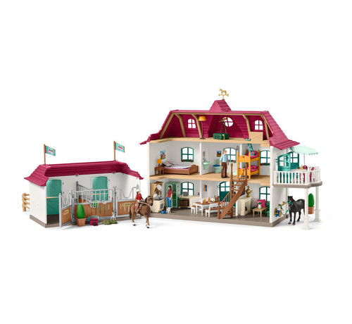 Schleich Large horse stable with house and stable 42416