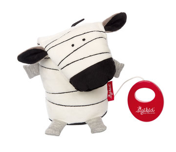 sigikid Knuffel Zebra Muziekknuffel Urban Baby Edition