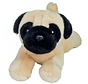 Knuffel Hond Mopshond Liggend