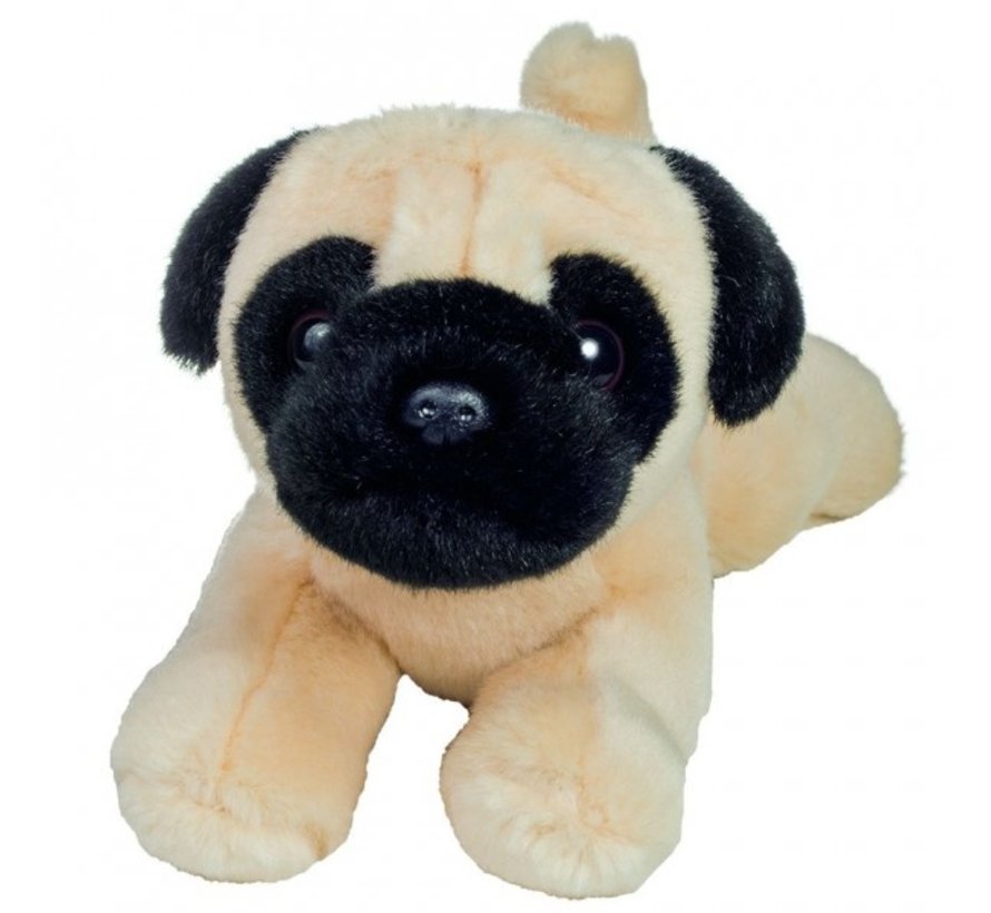 Stuffed Animal Pug Lying Down