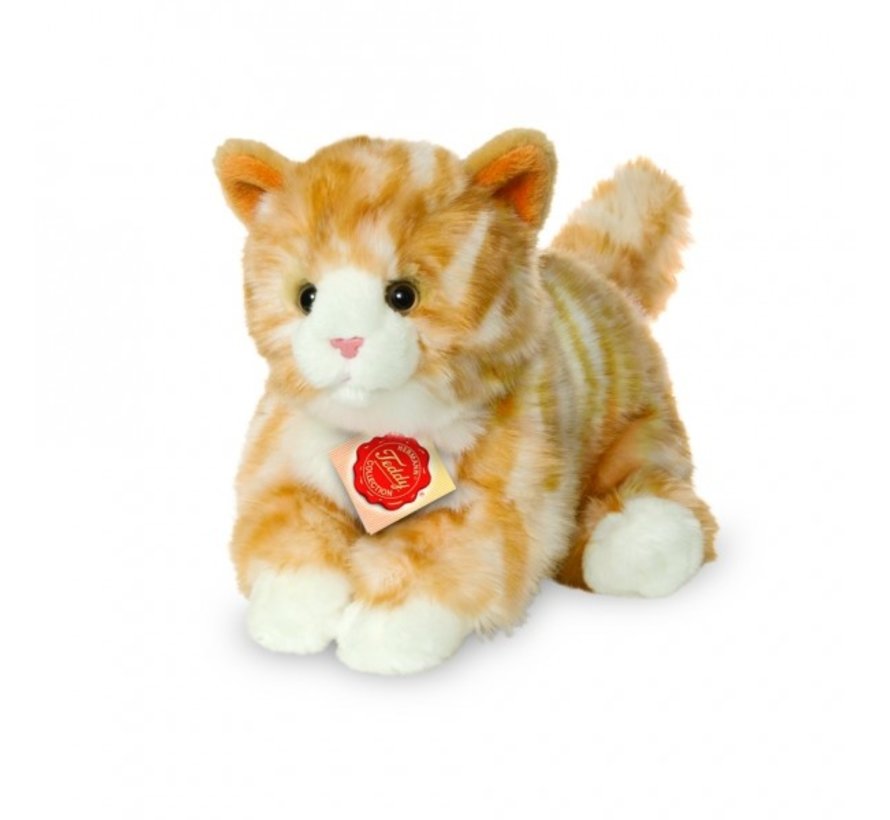 Stuffed Animal Cat Red Brindled