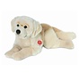 Stuffed Animal Dog Golden Retriever Lying Down 60 cm