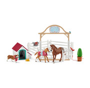 Schleich Speelset Horse Club Hannah Paarden met Hond Ruby 42458