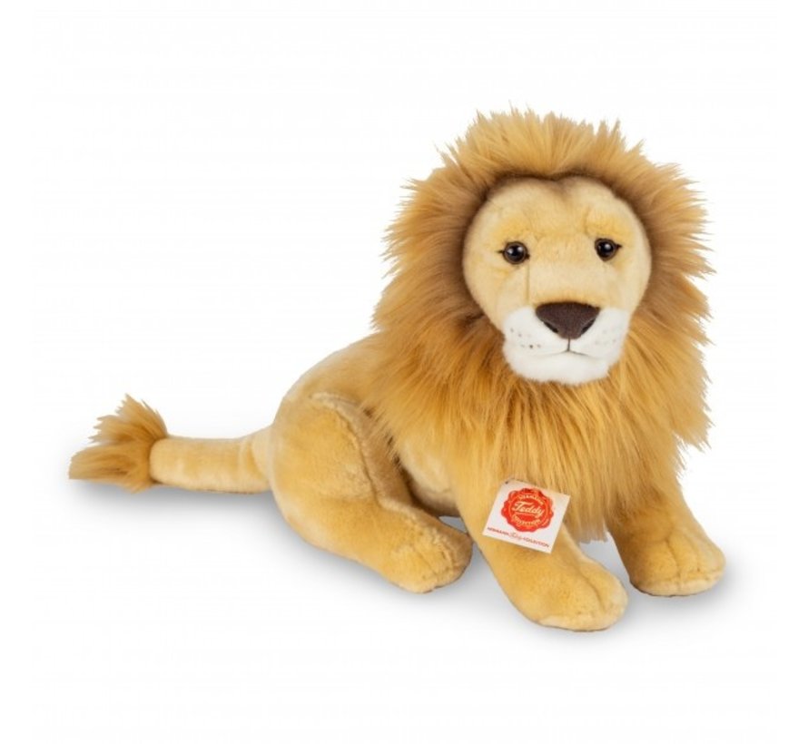 Stuffed Animal Lion Sitting 35 cm