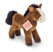 Hermann Teddy Stuffed Animal Horse with Sound Russet