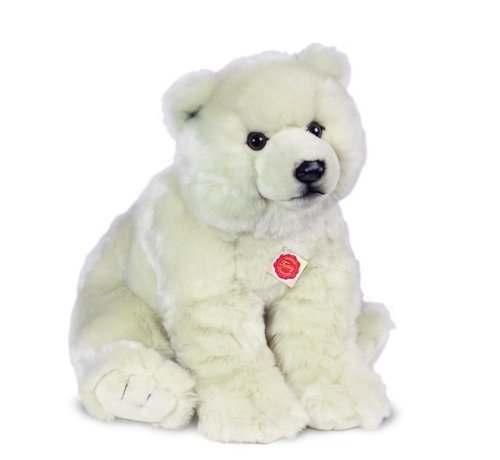 Hermann Teddy Knuffel IJsbeer Zittend 50 cm