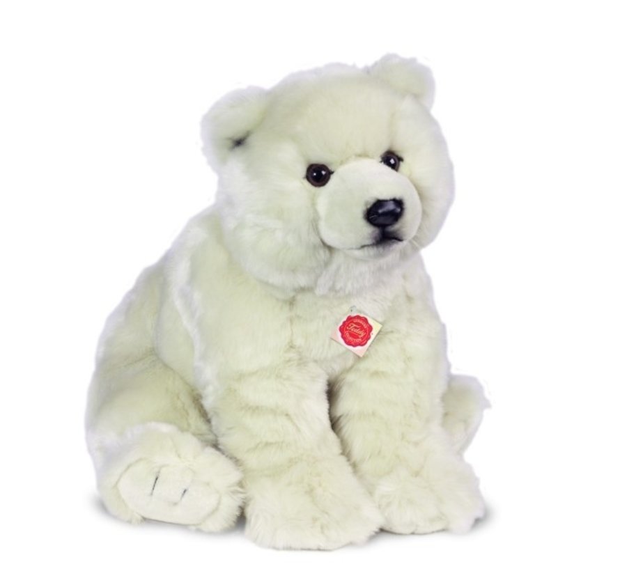 Stuffed Animal Polar Bear Sitting 50 cm