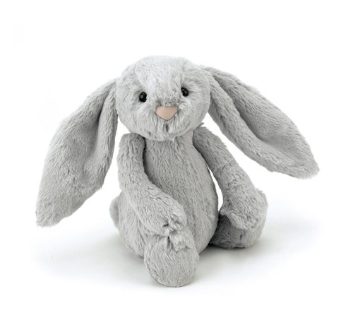 Jellycat Knuffel Konijn Bashful Silver Bunny Medium