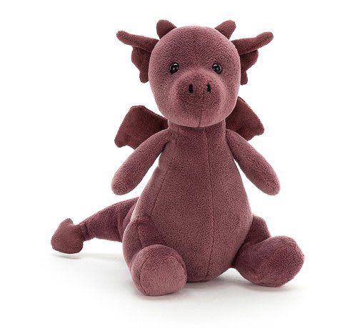 Jellycat Knuffel Draak Little Puff Violet