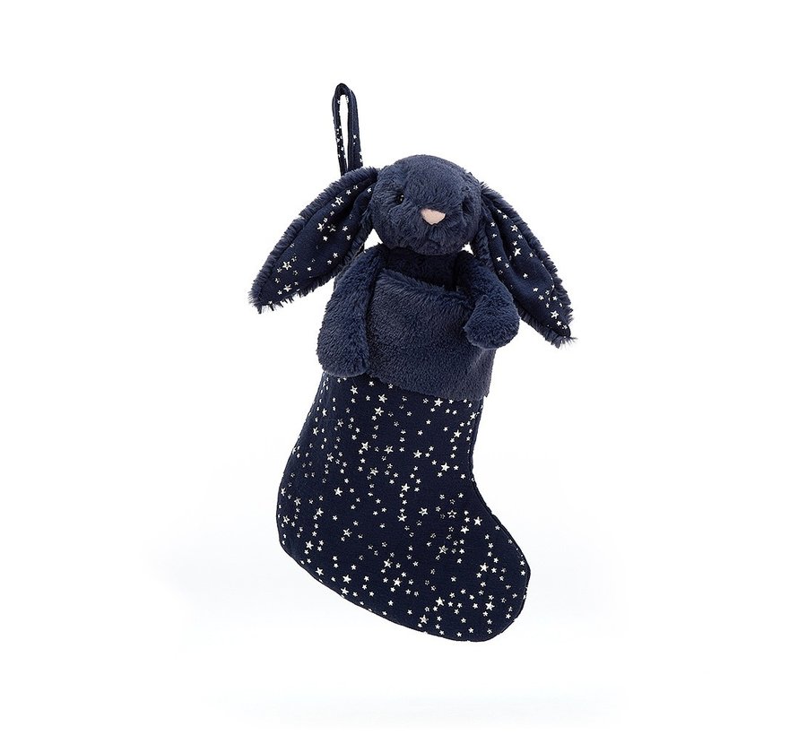 Knuffel Konijn Bashful Stardust Bunny Stocking